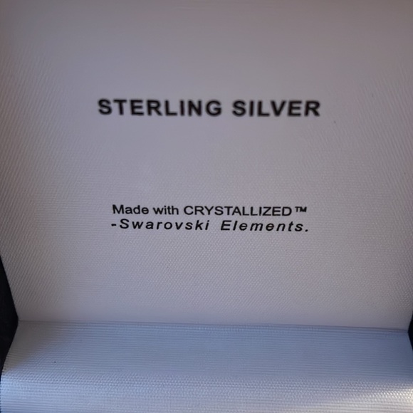 NWT Sterling Silver cross bracelet and earrings - Picture 3 of 4